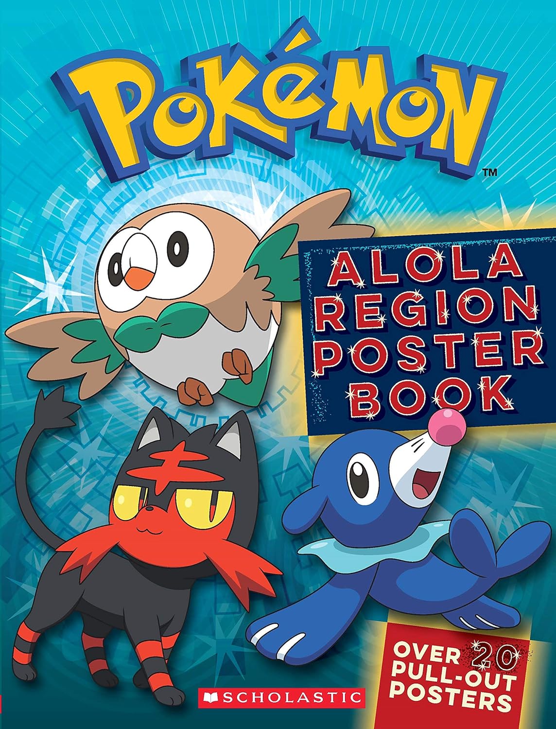 Pokemon: Alola Region Poster Book