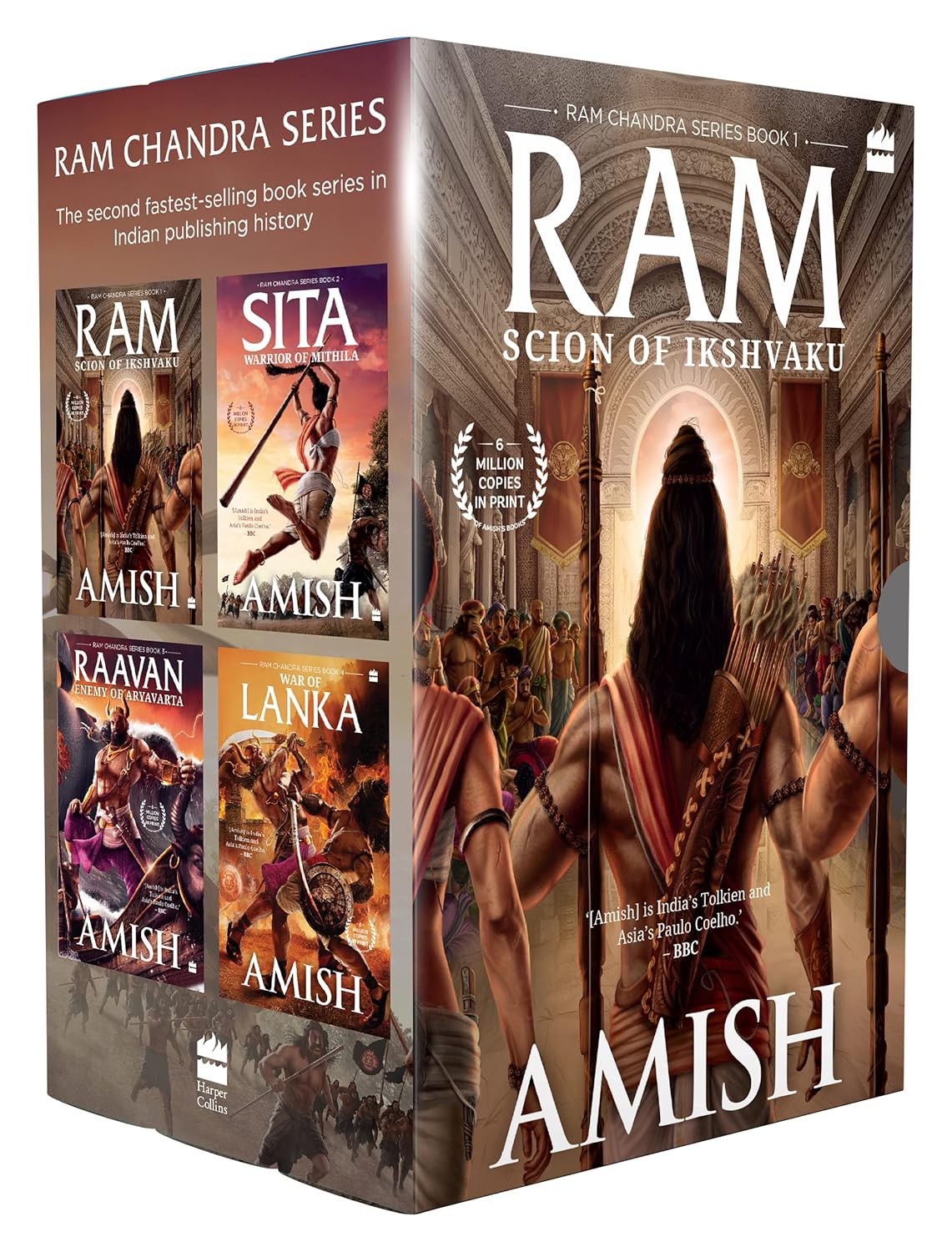 The Ram Chandra Series Boxset of 4 Books (perfect Gift for This Festive Season)