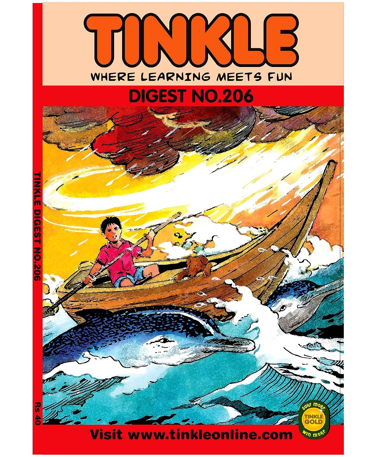 Tinkle Digest No. 206