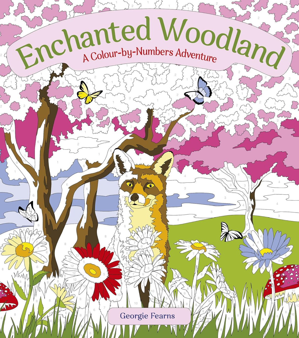 Enchanted Woodland: A Colour-by-numbers Adventure