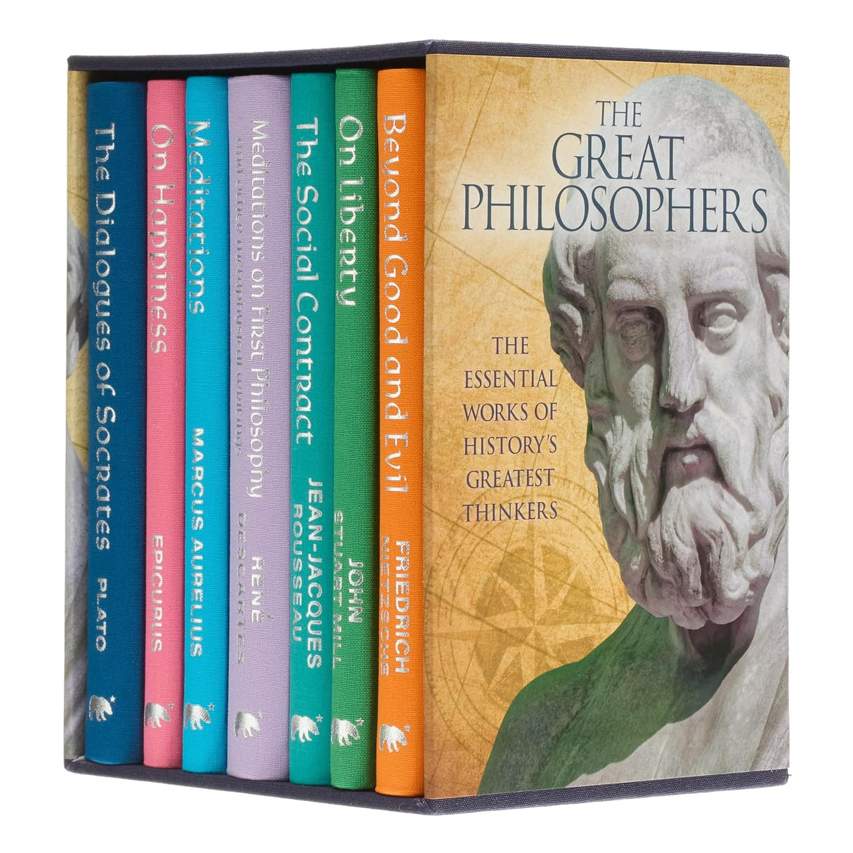 The Great Philosophers Collection: Deluxe 7-book Hardback Boxed Set (arcturus Collector's Classics)