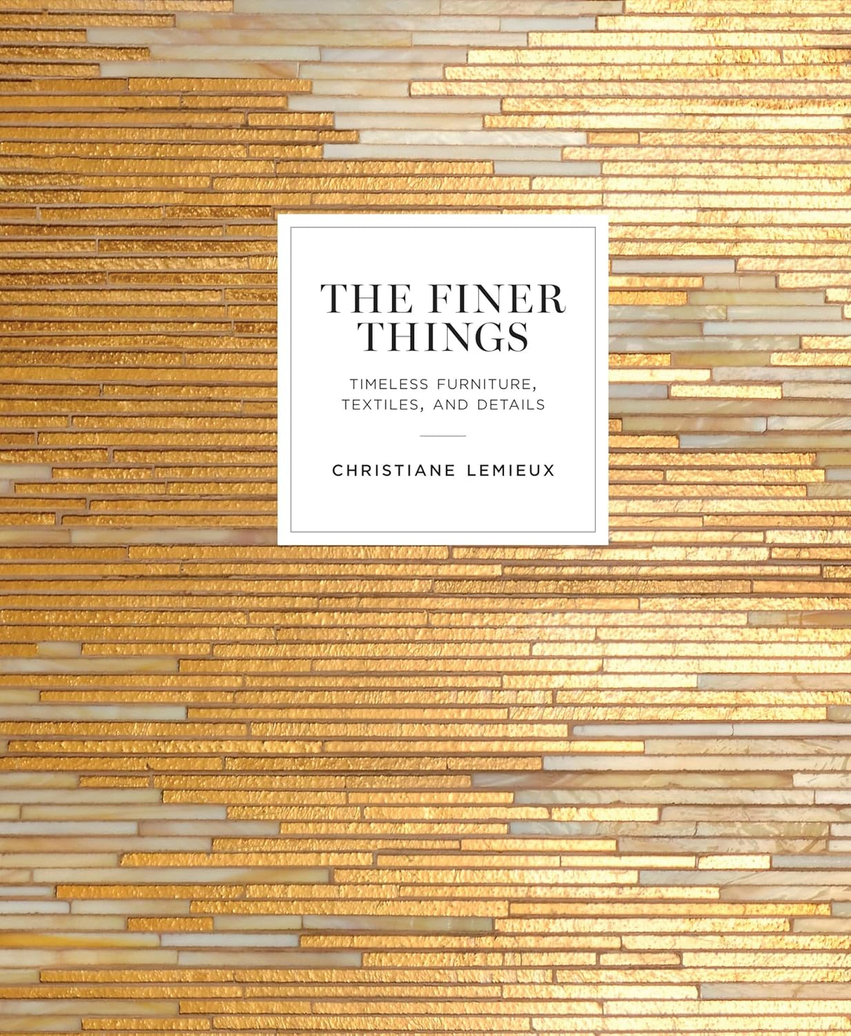 The finer things: timeless furniture, textiles, and details