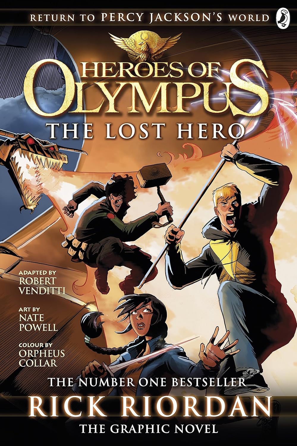 The Lost Hero: the Graphic Novel (heroes of Olympus Book 1)