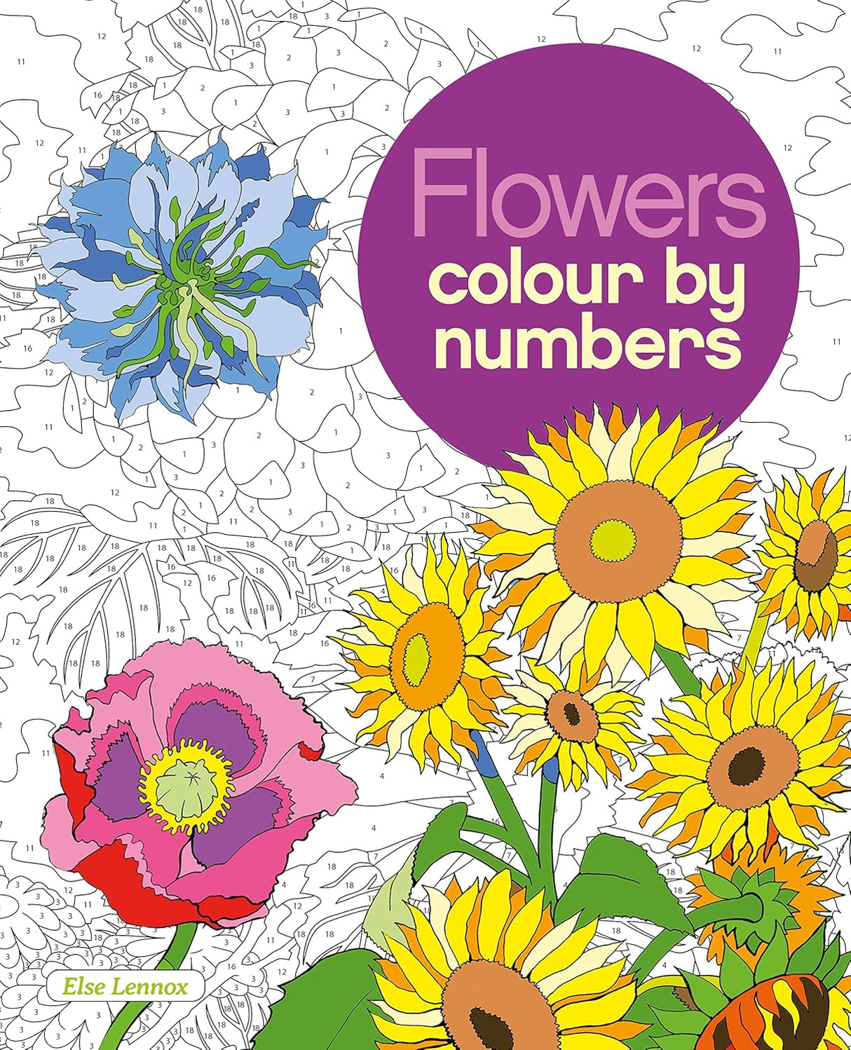 Colour by Number: Flowers