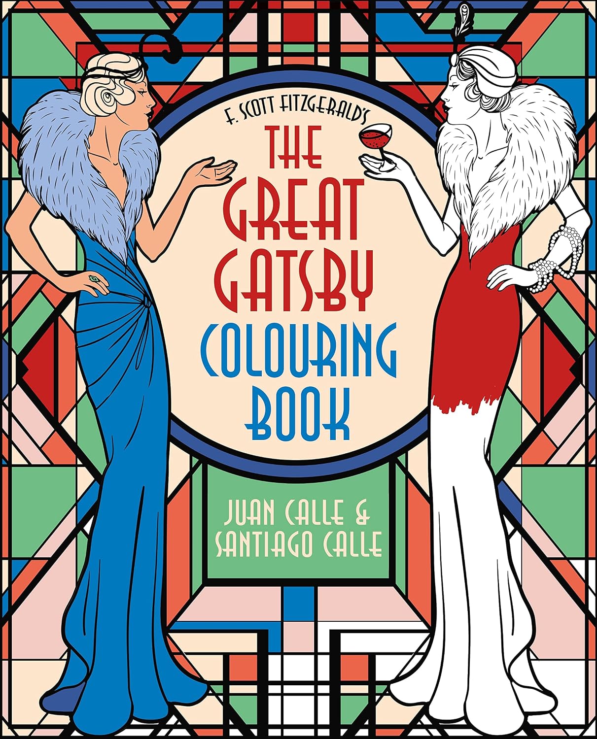 F. Scott Fitzgerald's the Great Gatsby Colouring Book