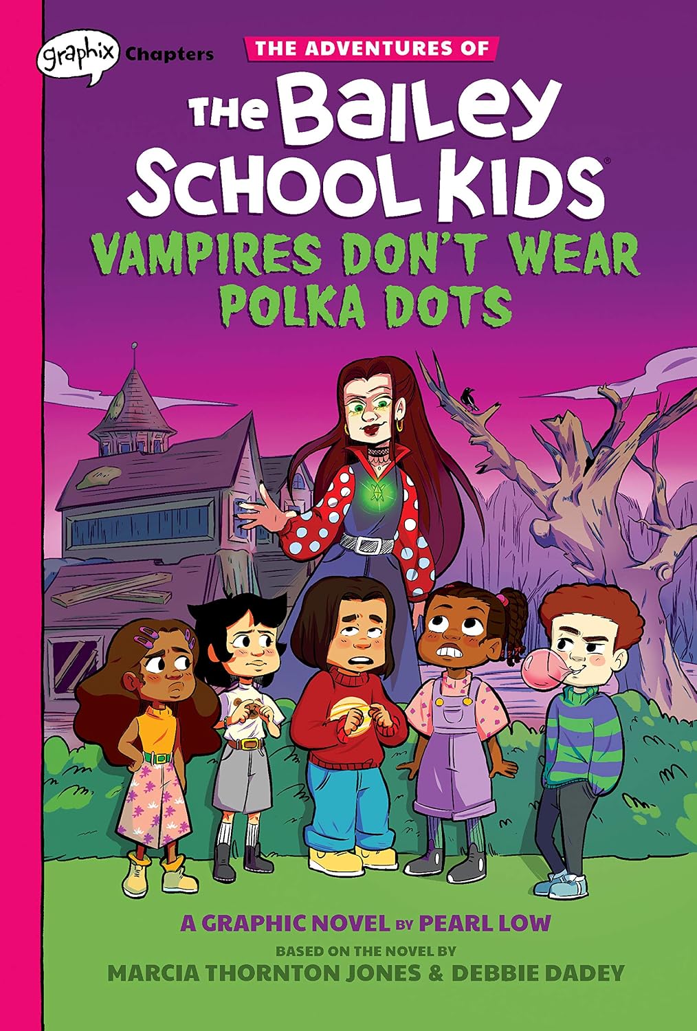 Vampires Don't Wear Polka Dots (the Adventures of the Bailey School Kids Graphic Novel #1)