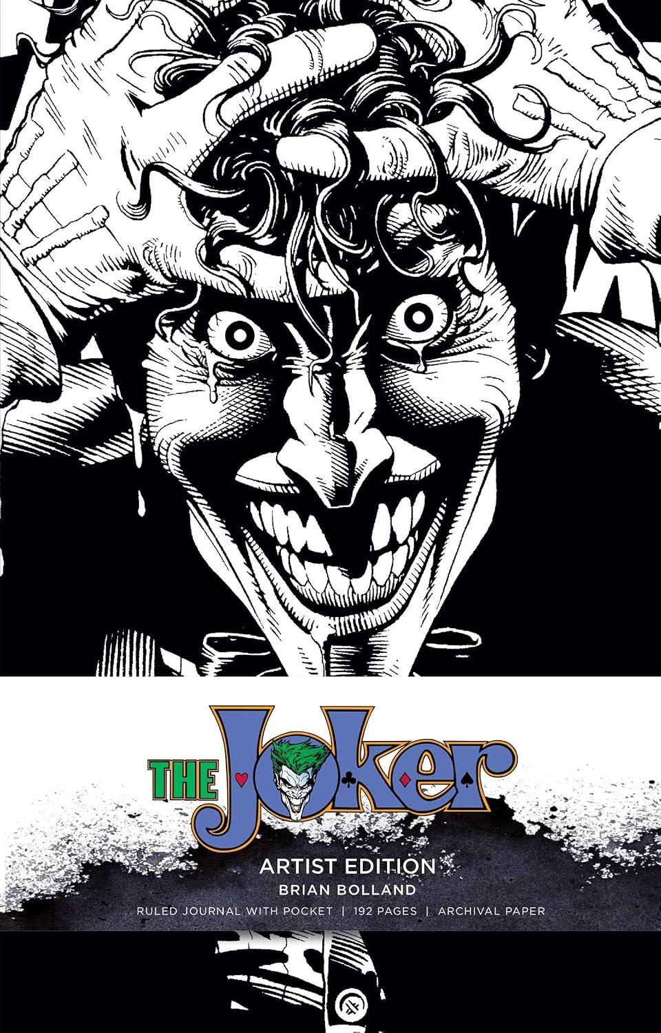 Dc Comics: the Joker Hardcover Ruled Journal: Artist Edition