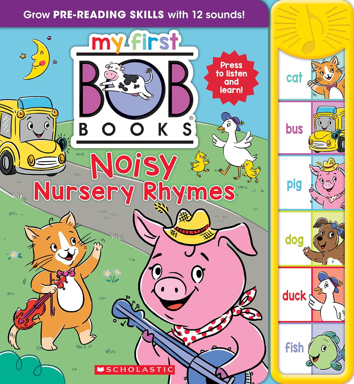 Bob Books: Noisy Nursery Rhymes (sound Book)