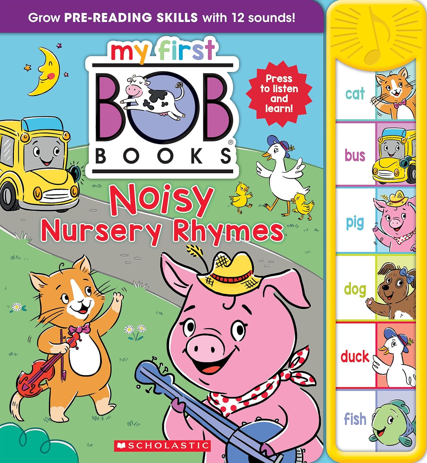 Bob Books: Noisy Nursery Rhymes (sound Book)