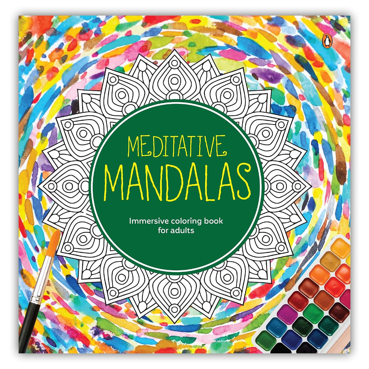 Meditative Mandalas: Adult Coloring Book: Meditative Mandalas for Relaxation & Stress Relief
