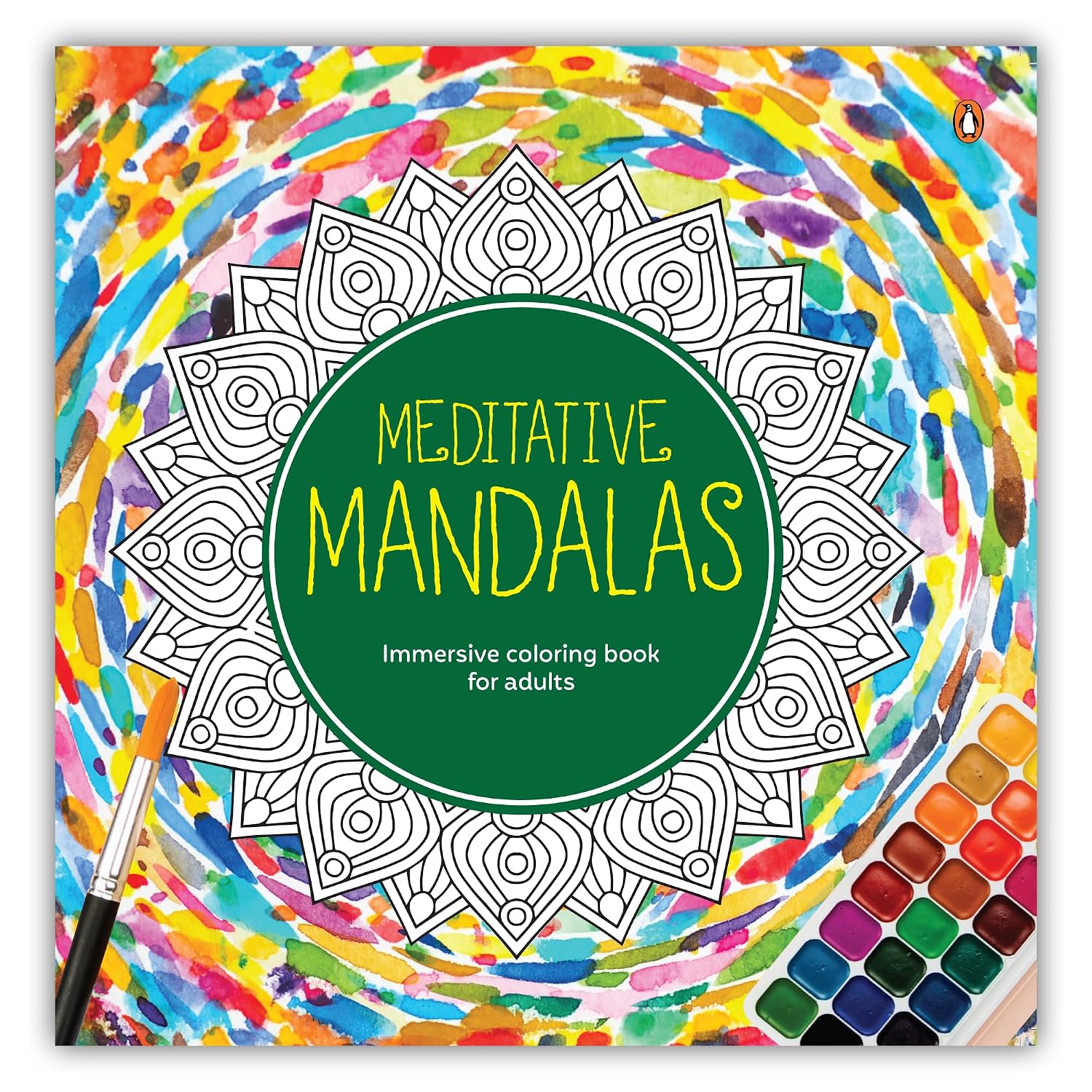 Meditative Mandalas: Adult Coloring Book: Meditative Mandalas for Relaxation & Stress Relief