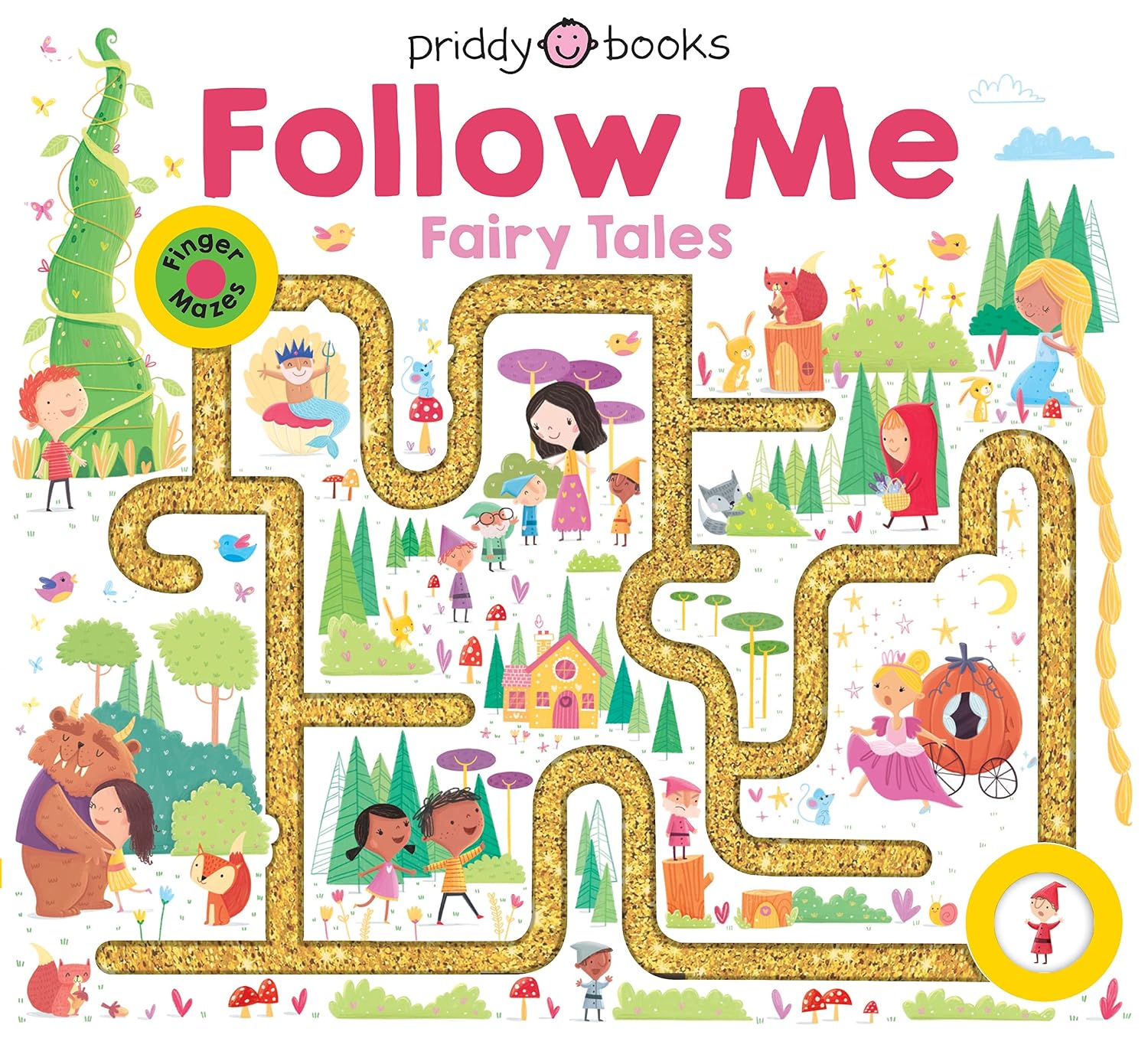 Maze Book: Follow Me Fairy Tales (finger Mazes)
