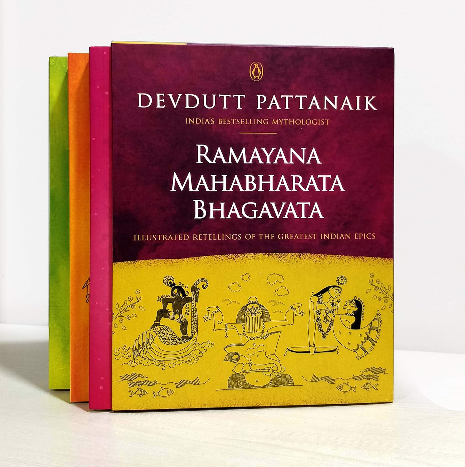 Ramayana, Mahabharata, Bhagavata Box Set