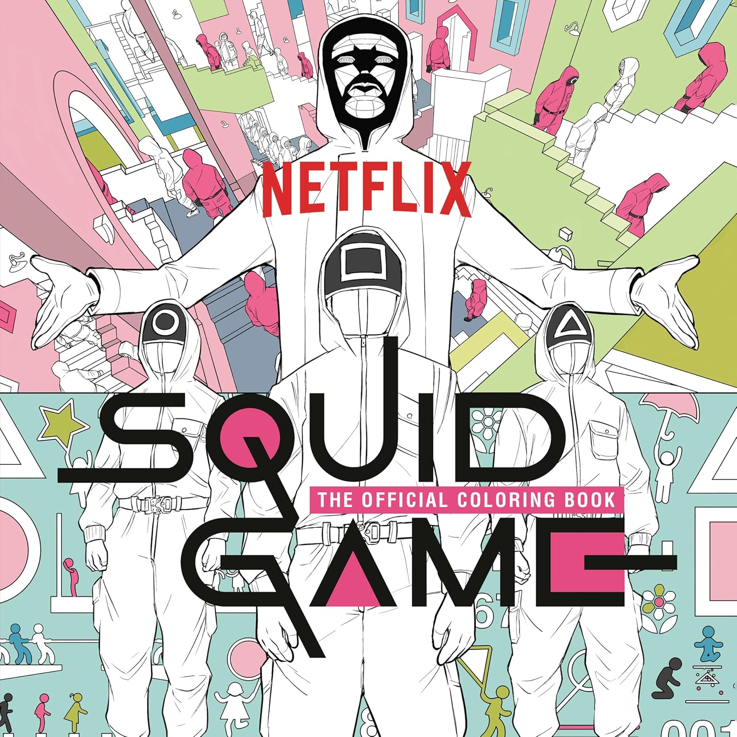 Squid Game: the Official Coloring Book