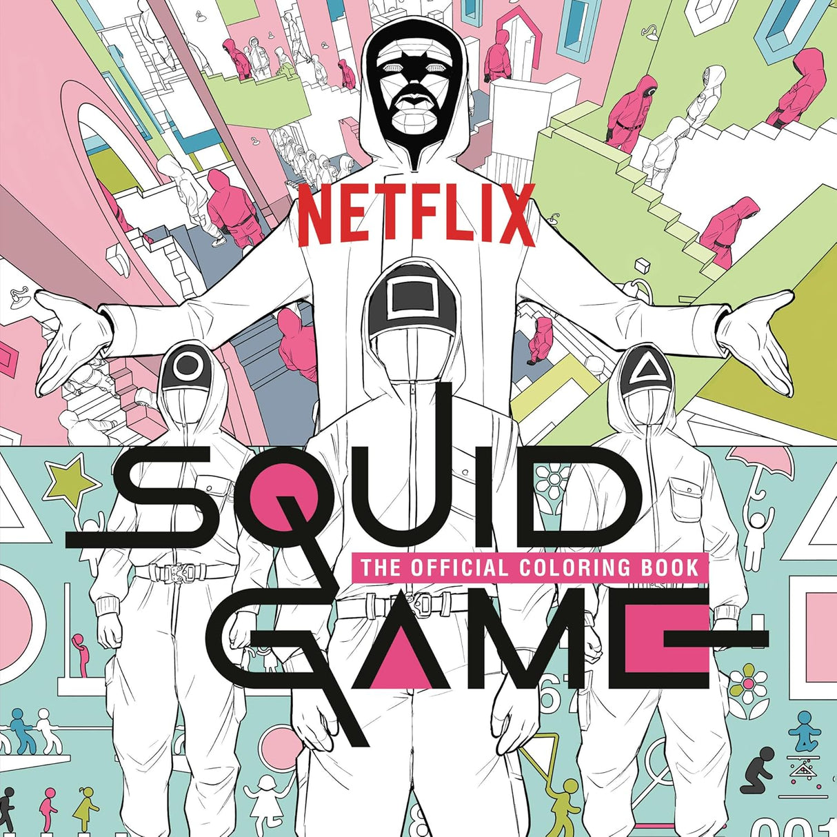 Squid Game: the Official Coloring Book