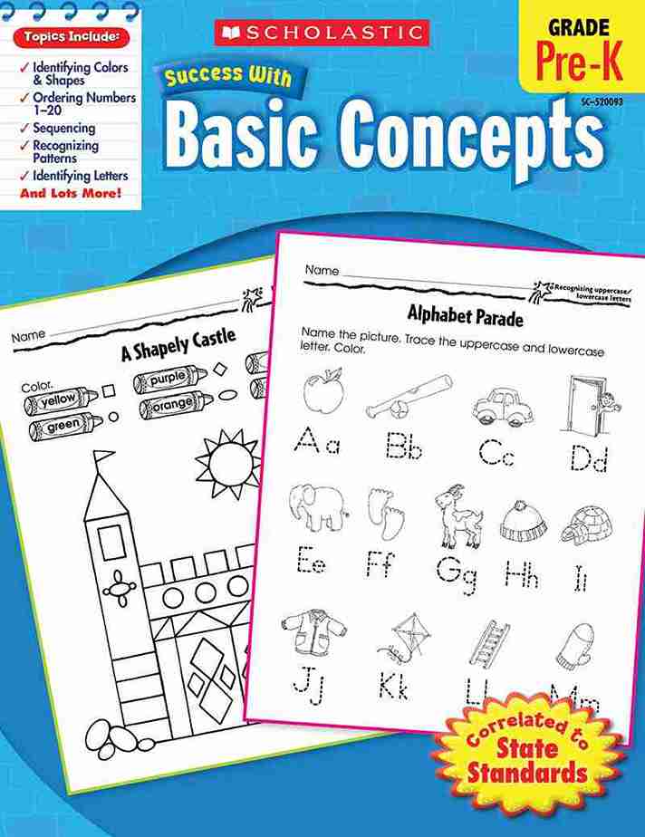 Scholastic Success With Basic Concepts