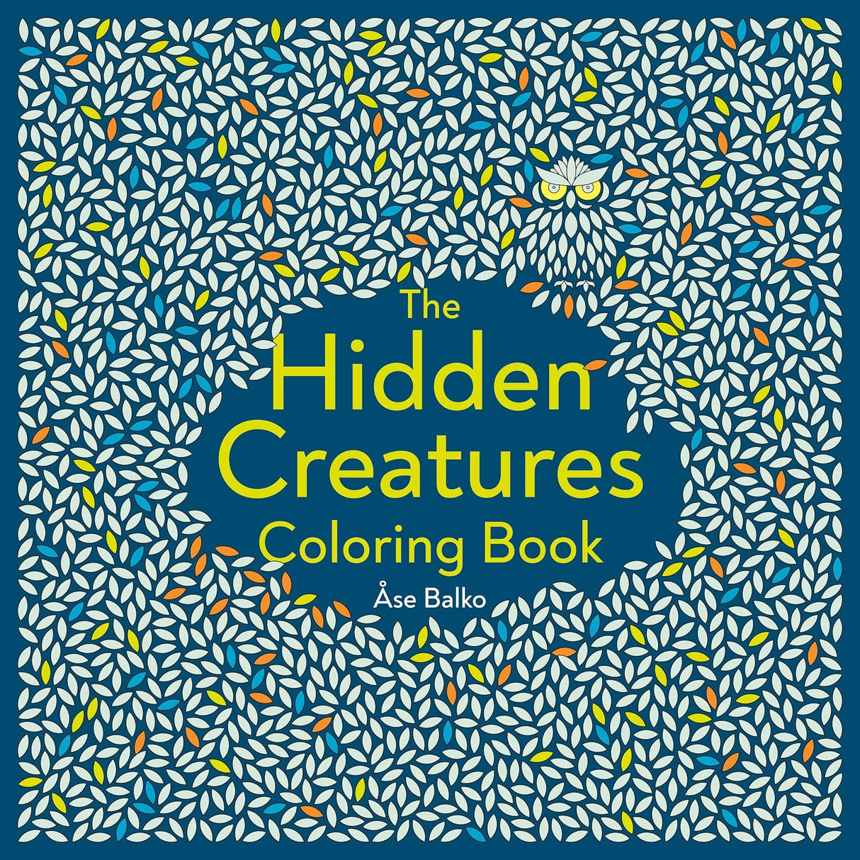 Hidden Creatures Coloring Book