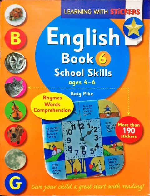 Learning With Stickers: English Book-6