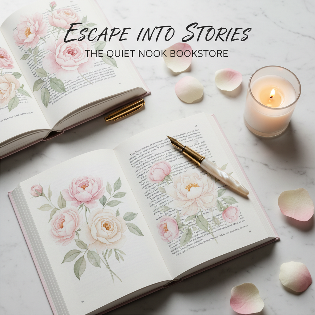 Elegant Bookstore Promotion Image