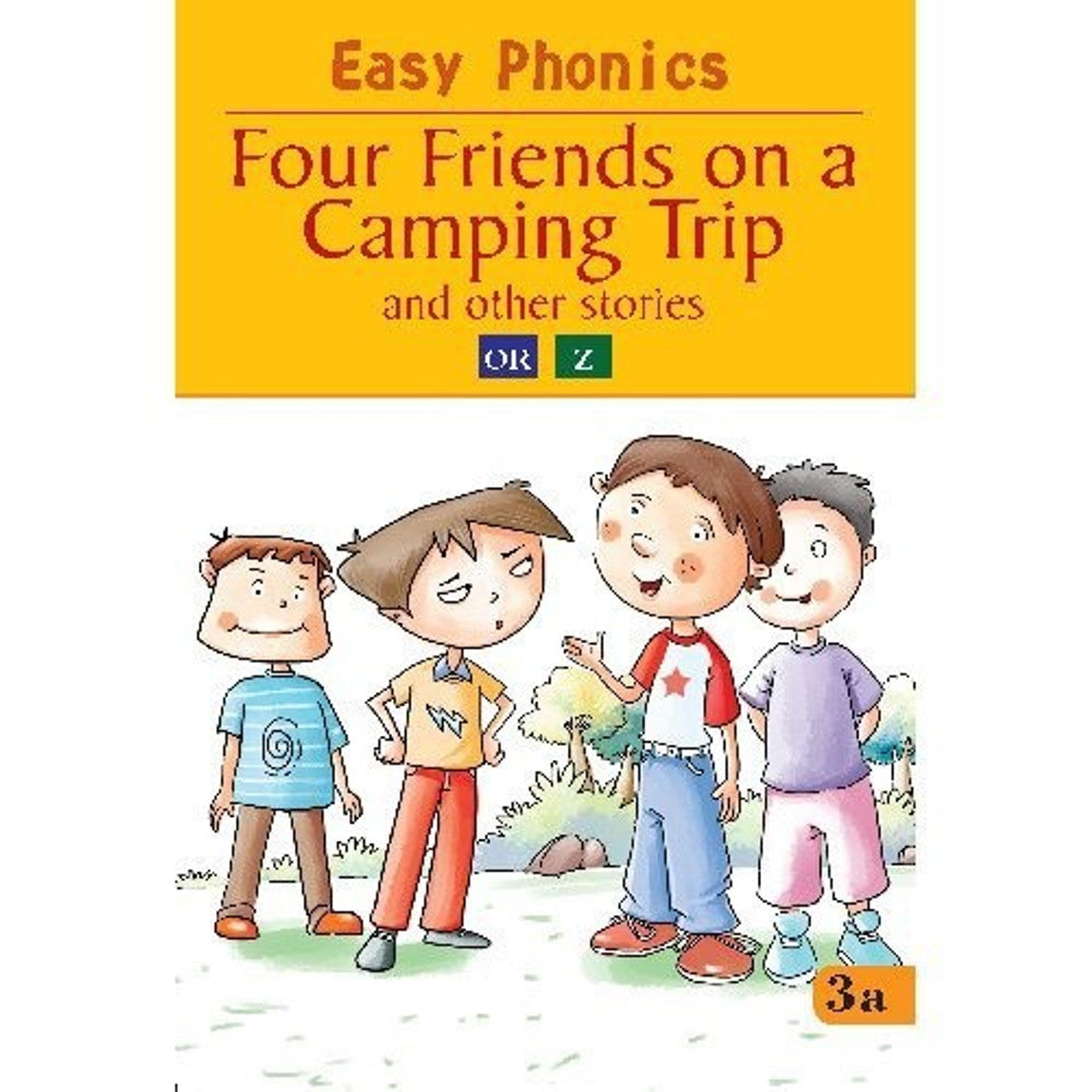 Four Friends on a Camping Trip