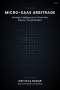 Micro-SaaS Arbitrage cover
