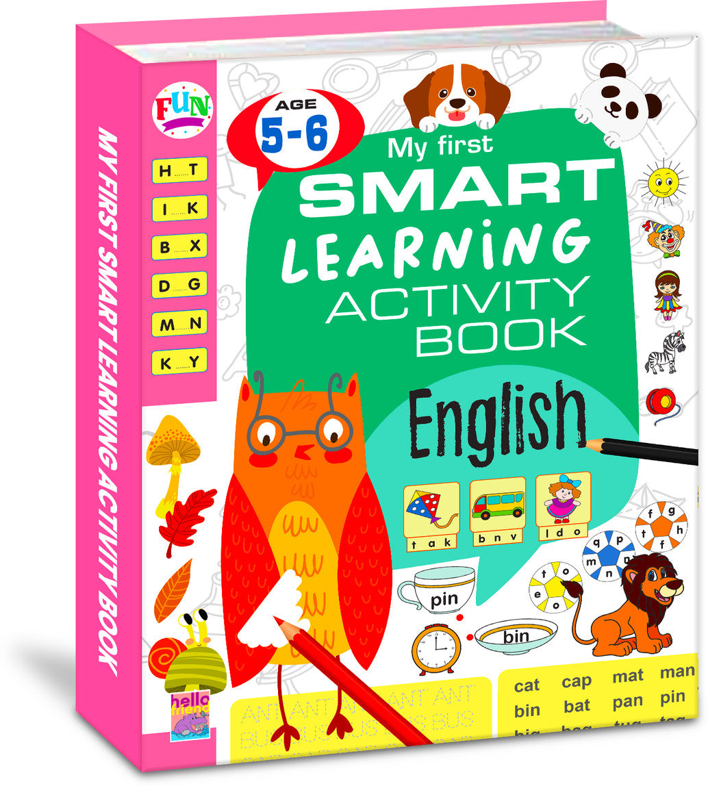 My First Smart Learning Activity Book English-3