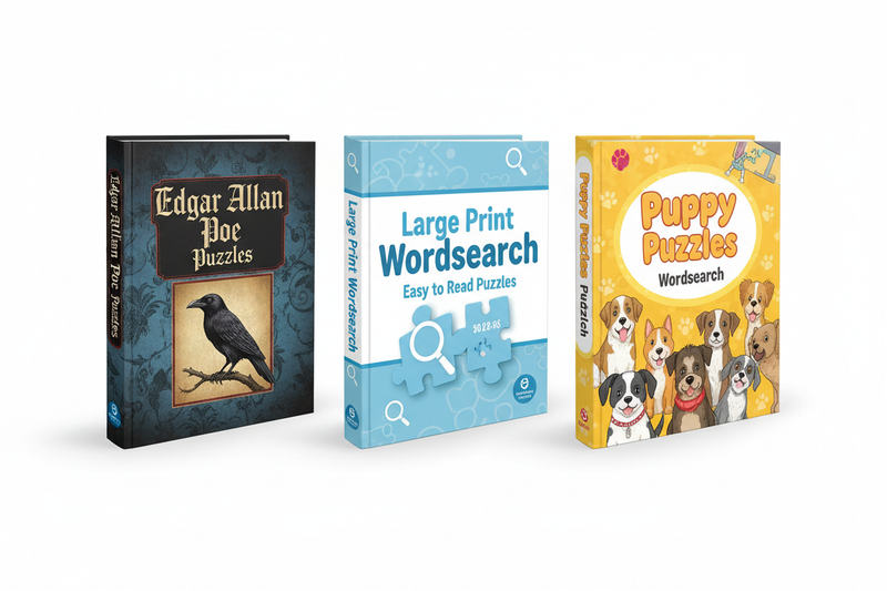Puzzle Books Banner