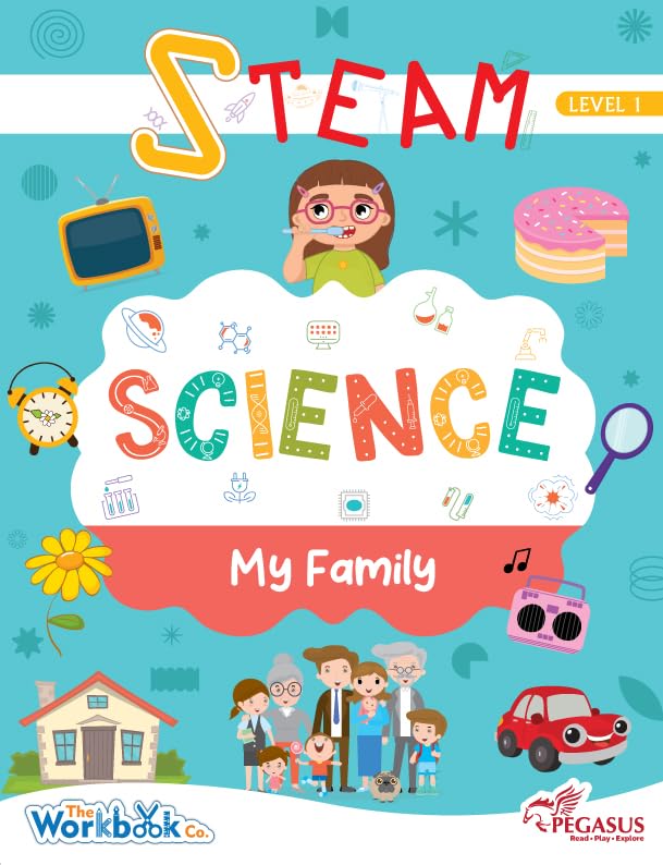 Team Pegasus Steam Science Learning Book for Kids - Level 1