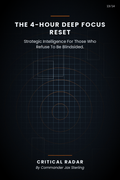 THE 4-HOUR DEEP FOCUS RESET