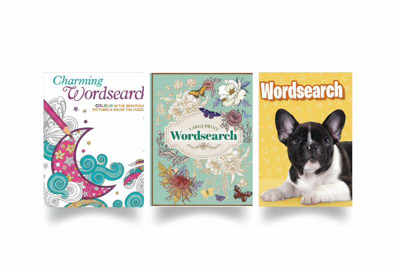 Word Search Books Banner